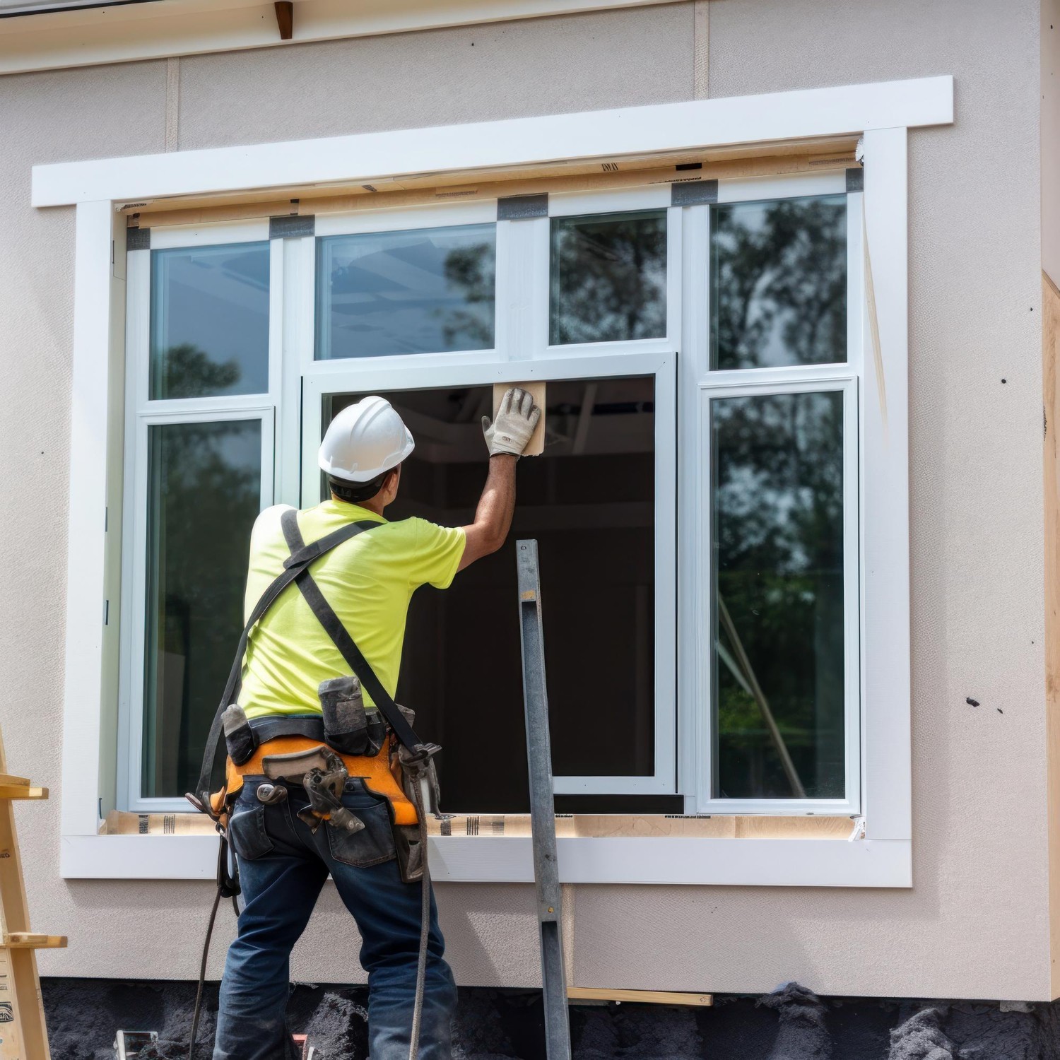 Монтаж пластиковых окон в деревянном доме своими руками. Устанавливаем окно ПВХ в частный дом