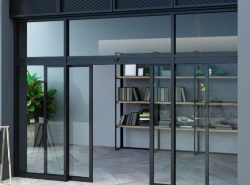 Алюминиевые раздвижные двери