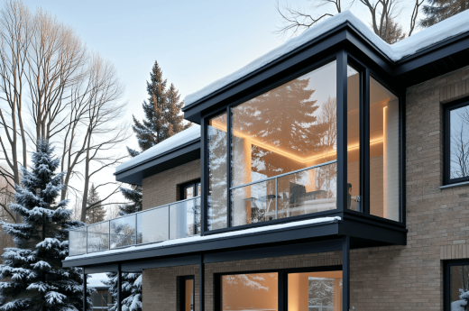 Зимнее остекление лоджии