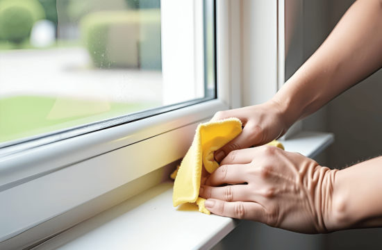 Чем лучше смазать окна