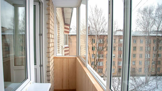 Холодное остекление балконов и лоджий