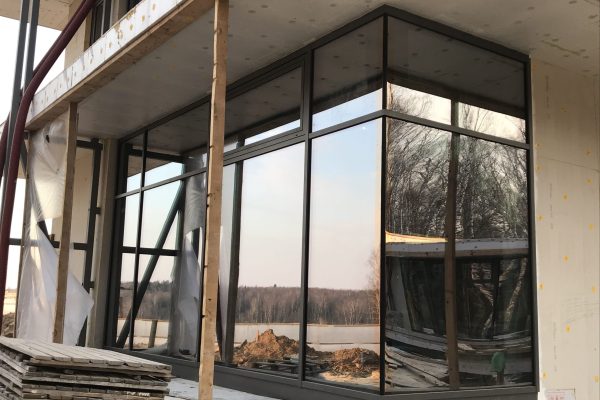 Остекление коттеджа в Бариново Парк